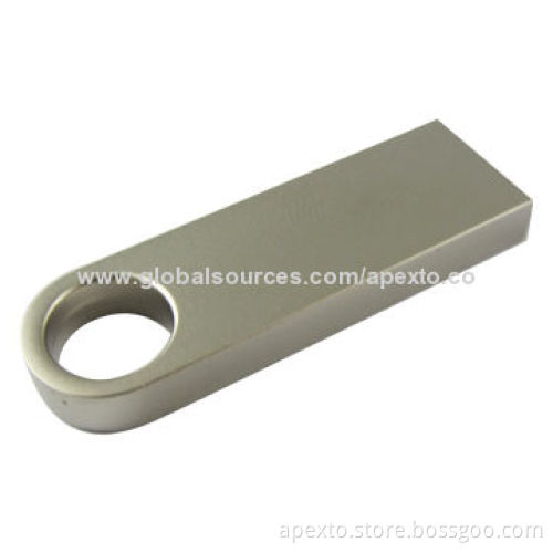 Mini Metal USB Flash Drive, 4GB or 8GB Capacity, Supports Custom Logo, Data Pre-load and Encryption